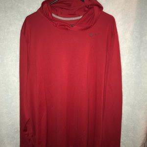 Nike Dry Fit Hooded long sleeve shirt